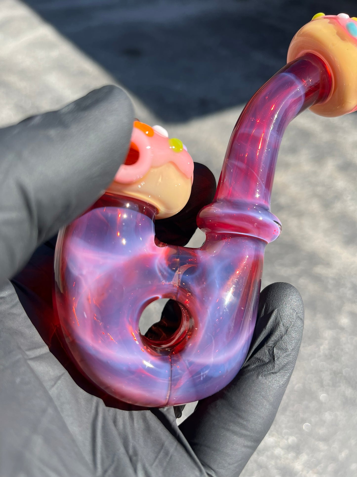 KGB x Sarah Marblesbee Donut Sherlock pipe