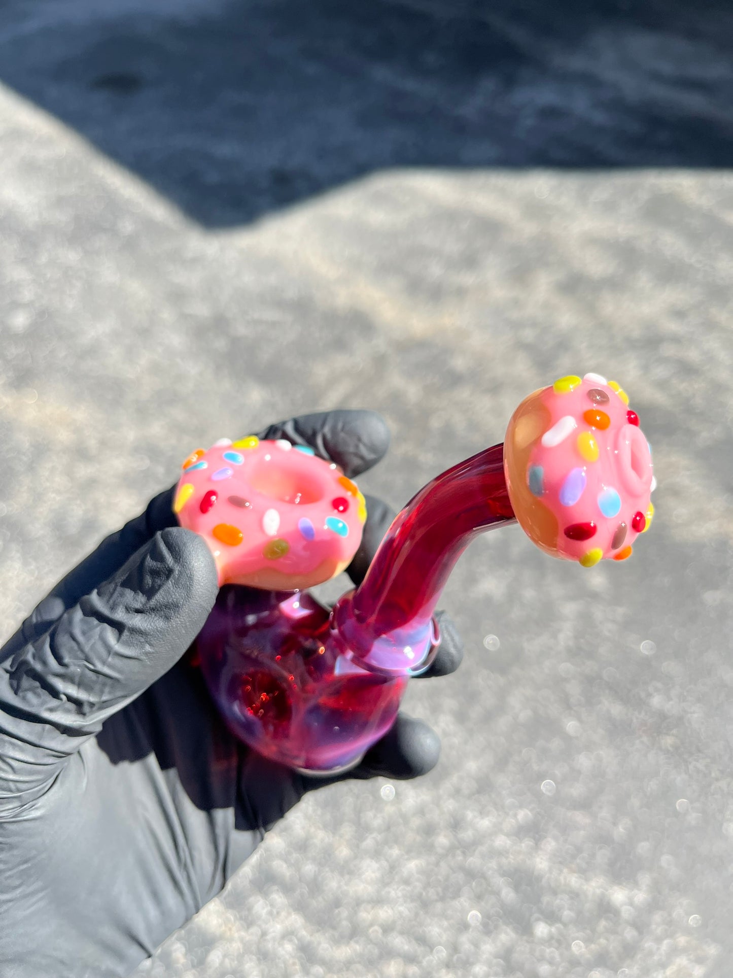 KGB x Sarah Marblesbee Donut Sherlock pipe