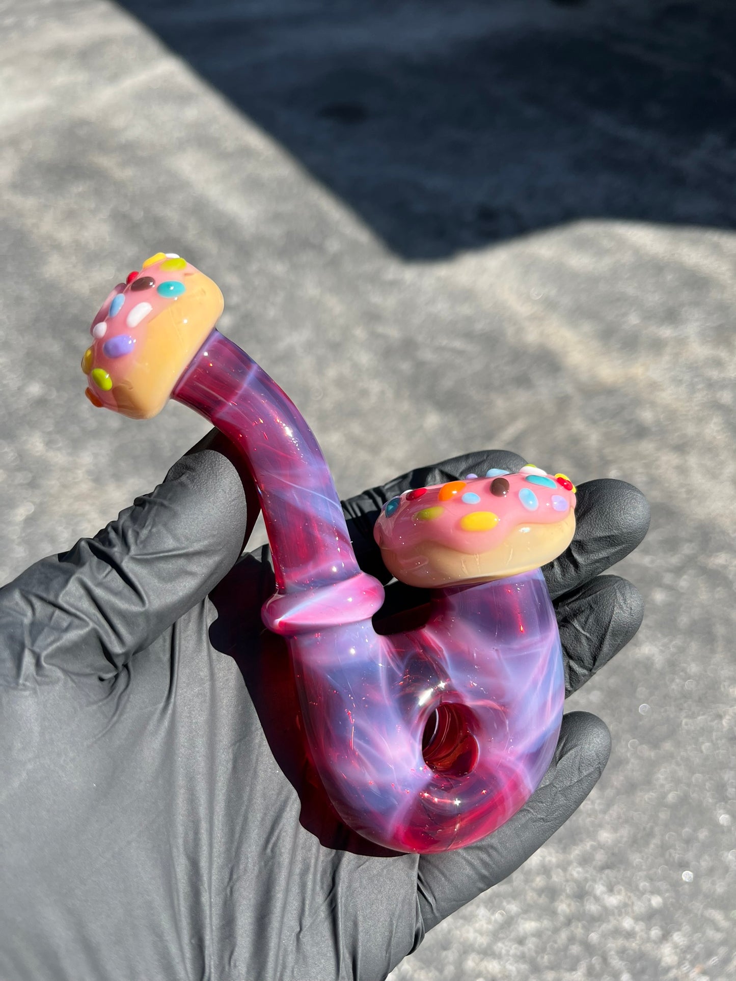 KGB x Sarah Marblesbee Donut Sherlock pipe