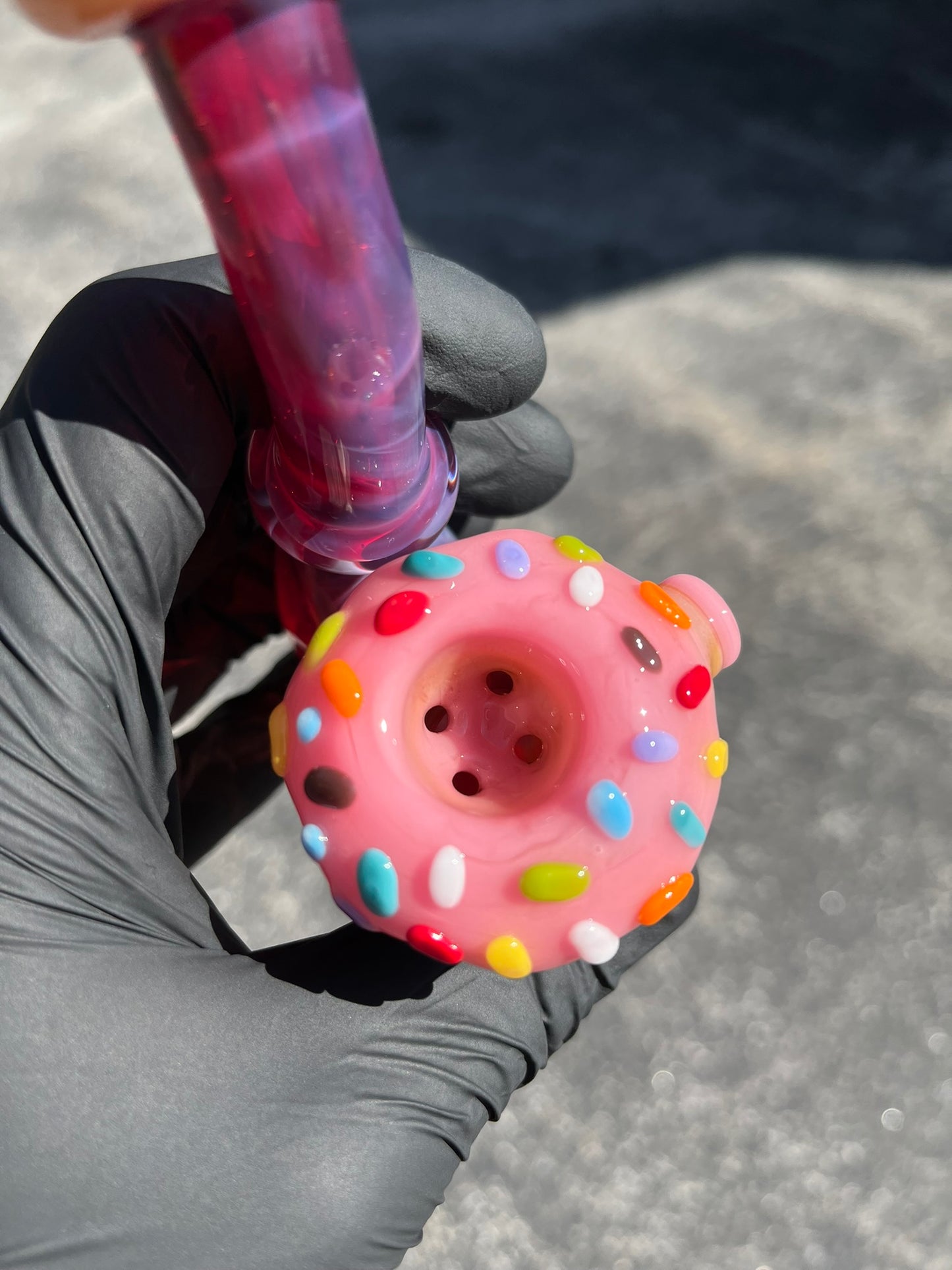KGB x Sarah Marblesbee Donut Sherlock pipe