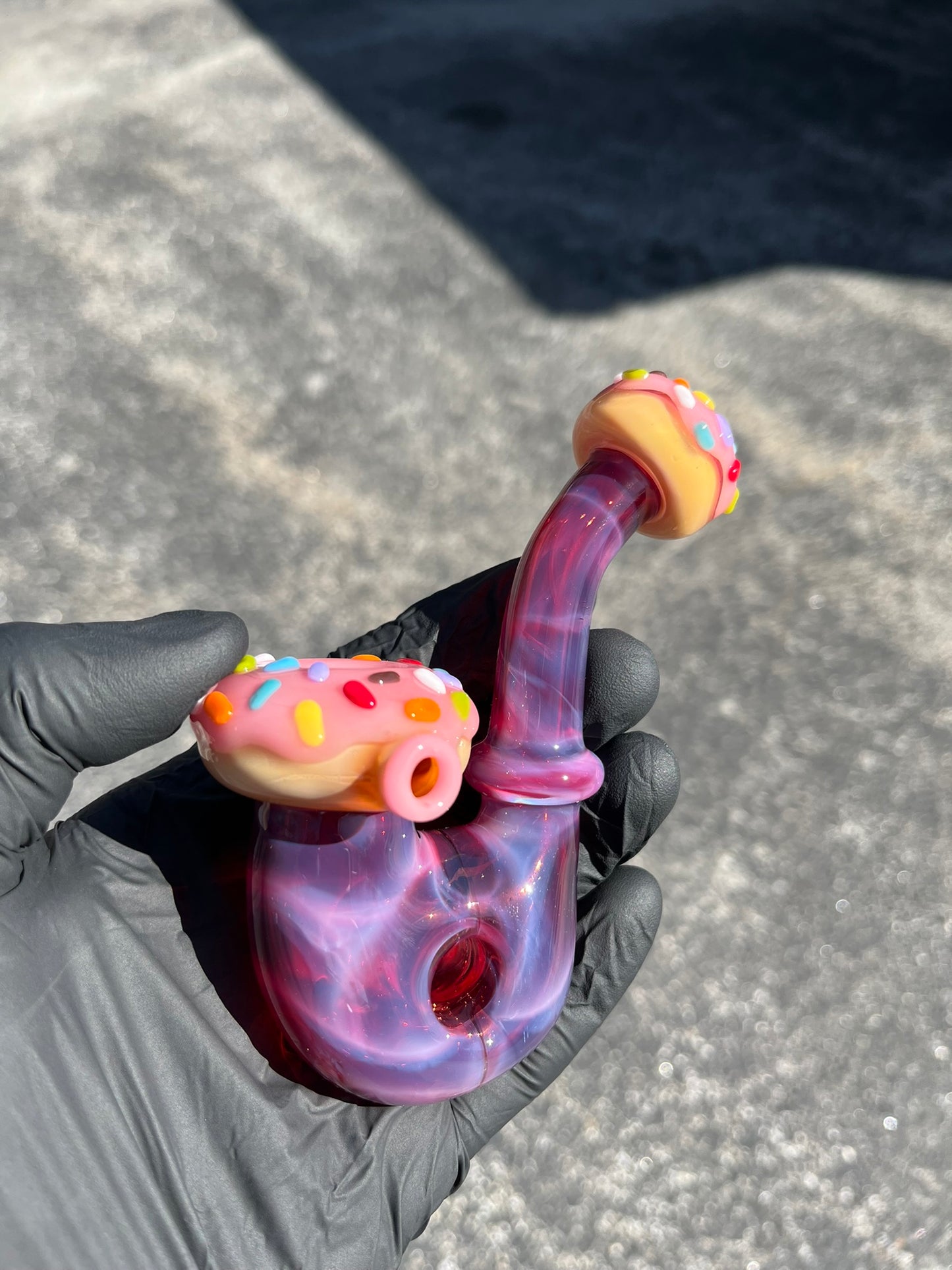 KGB x Sarah Marblesbee Donut Sherlock pipe
