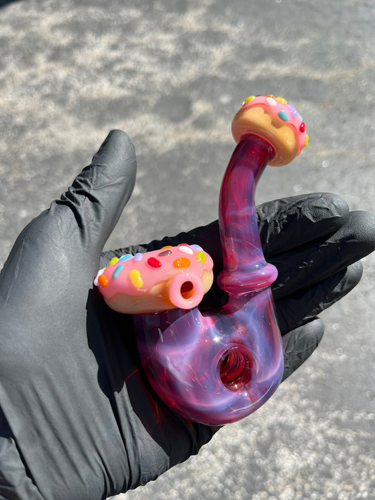 KGB x Sarah Marblesbee Donut Sherlock pipe