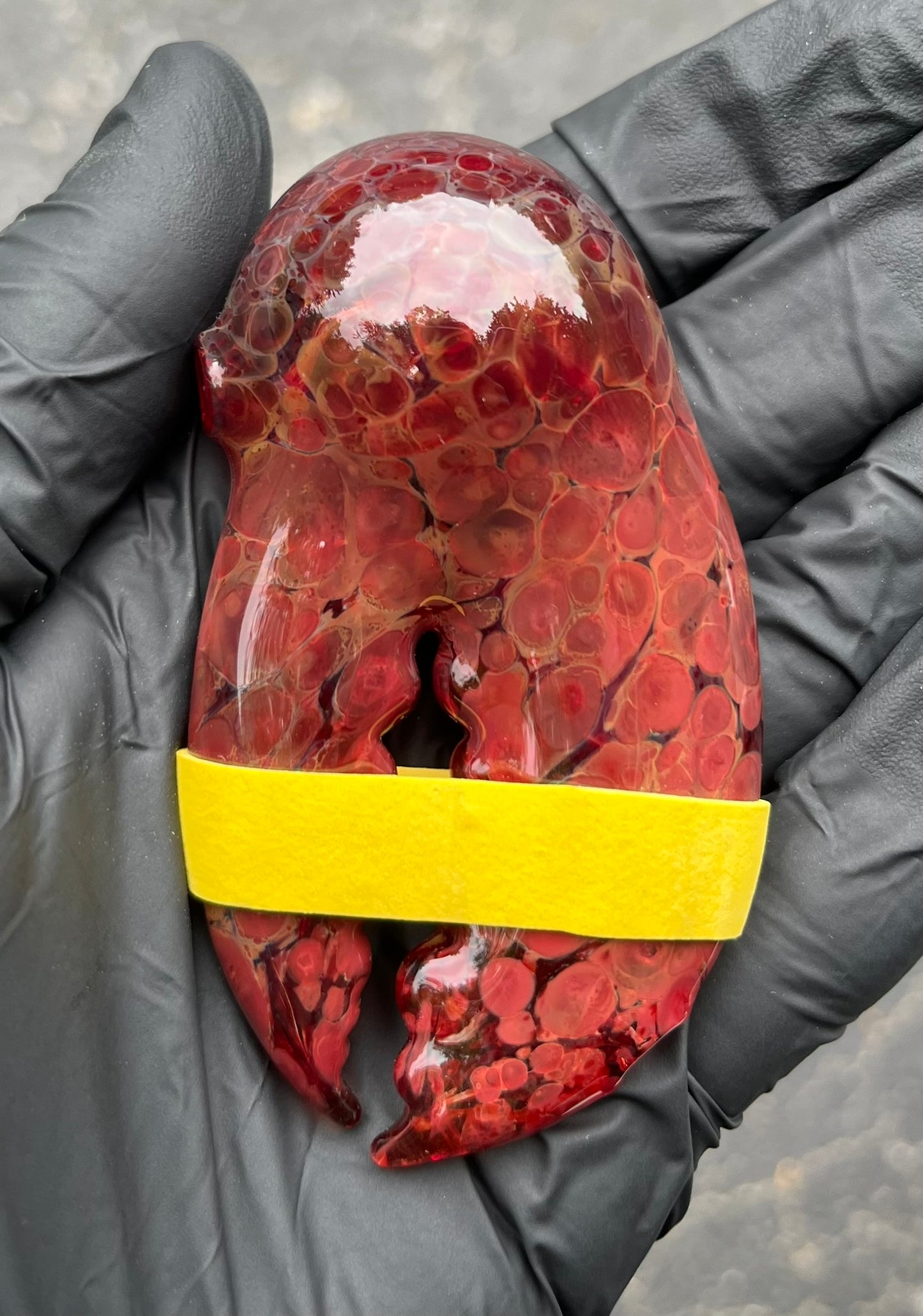 MrsClawsMaine Lobster claw red#5